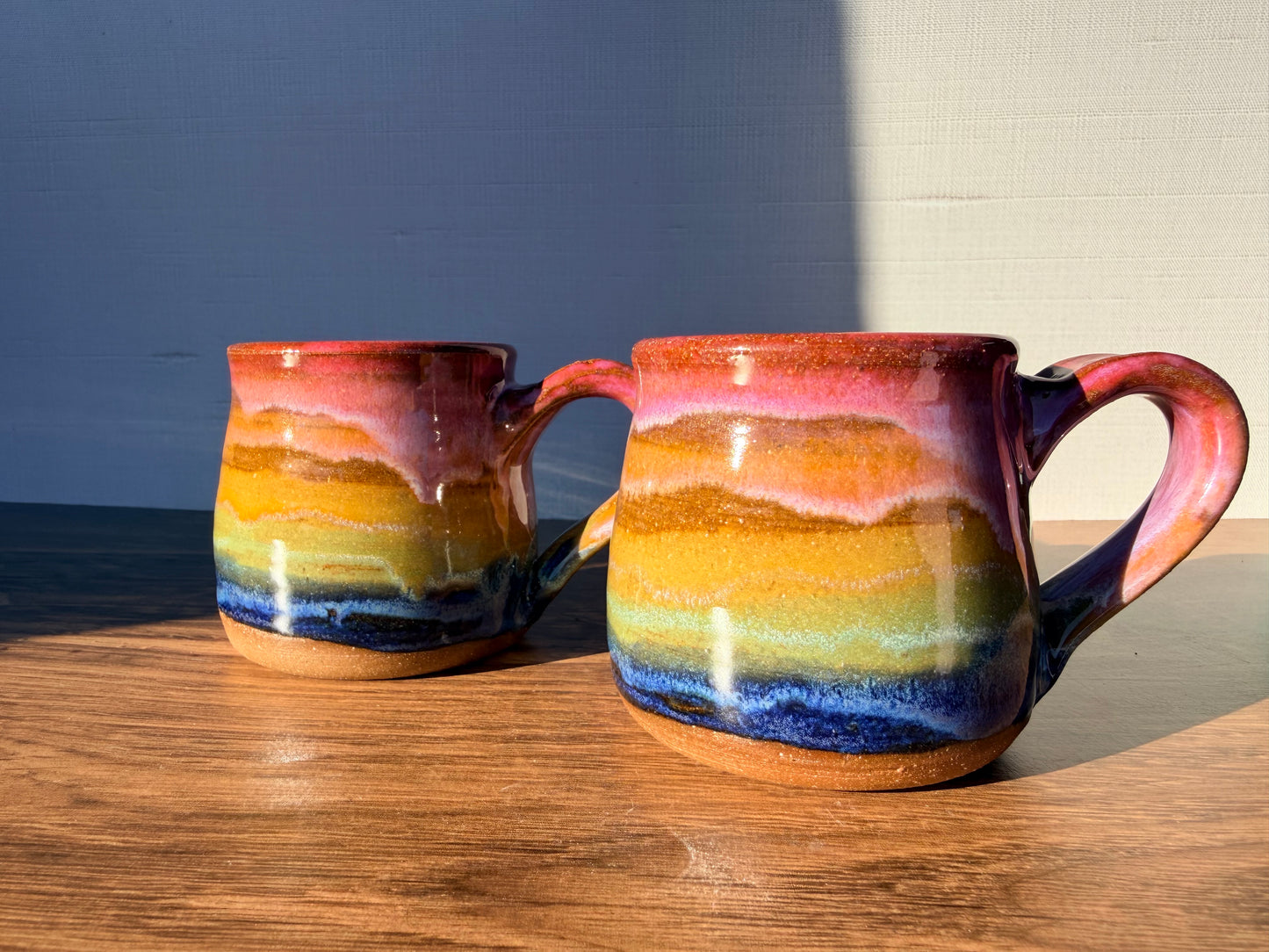 Rainbow Espresso Mugs