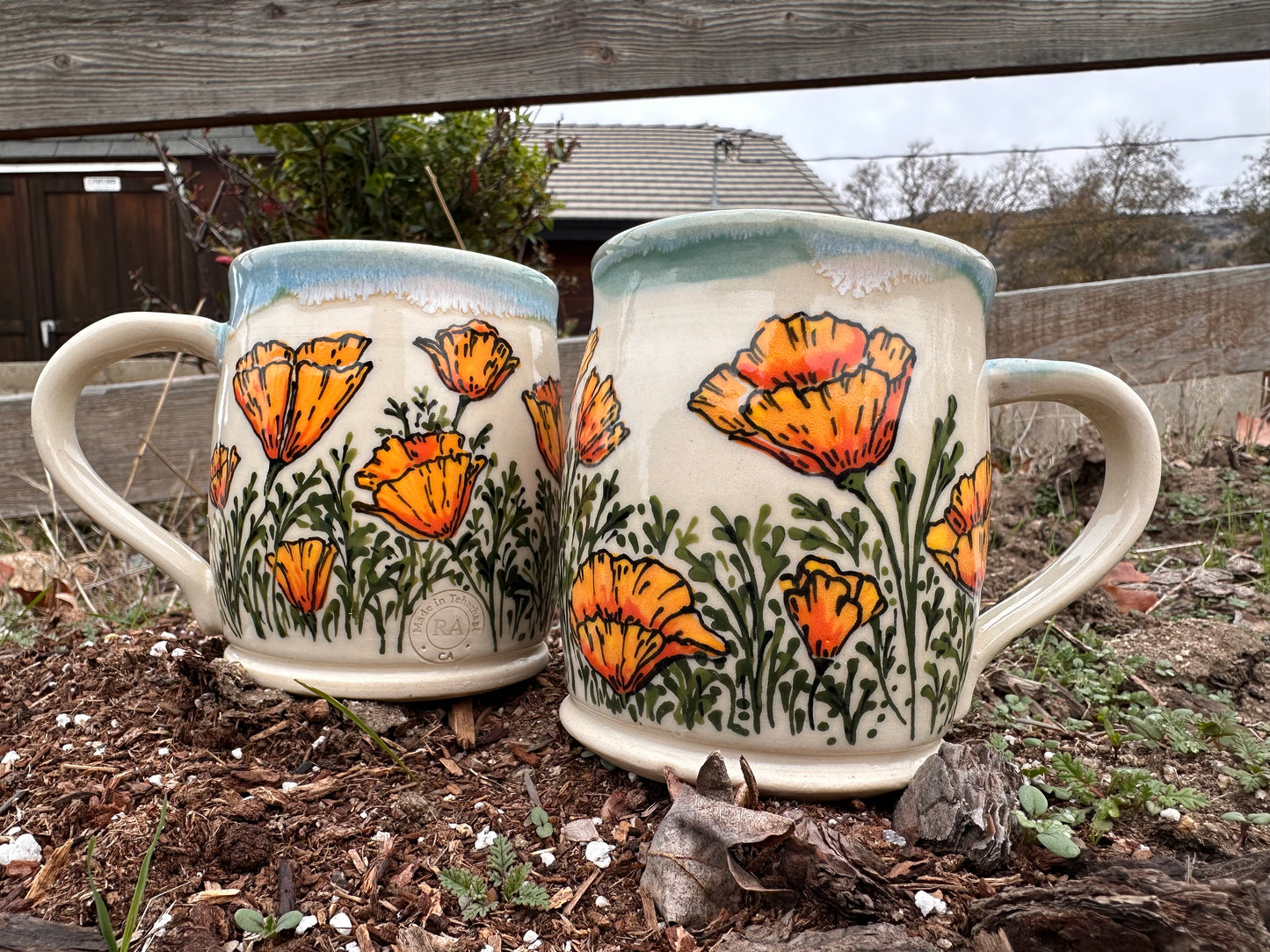 California Poppy Mug