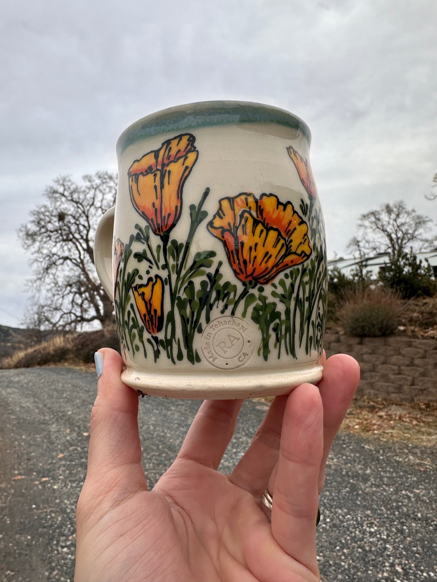 California Poppy Mug