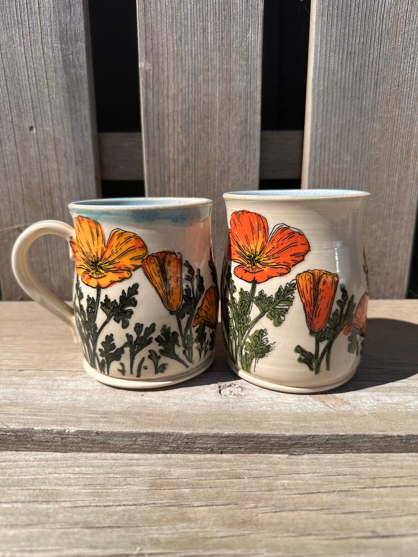 California Poppy Mug